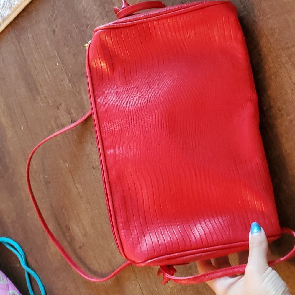 Red Crossbody Bag